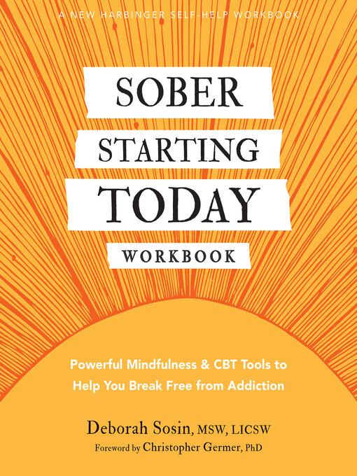 Title details for Sober Starting Today Workbook by Deborah Sosin - Wait list